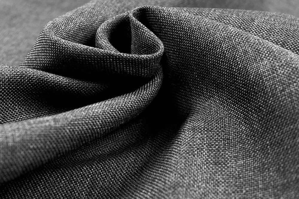 Möbelstoff - leicht und kratzfest - Anthrazit - 2,0 Meter 