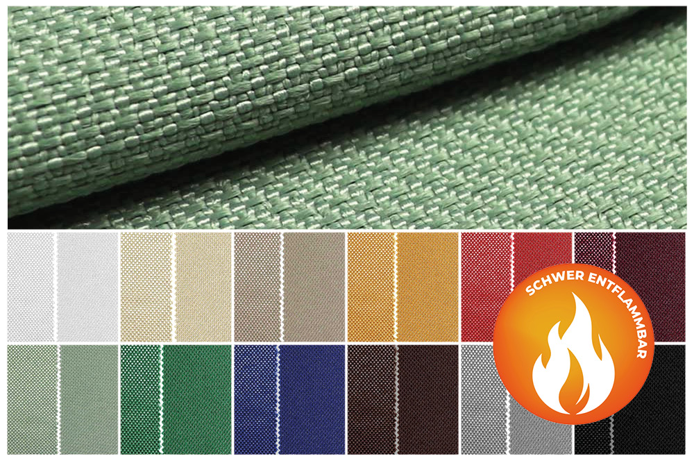 Möbelstoff Doubleface - B1 schwer entflammbar 