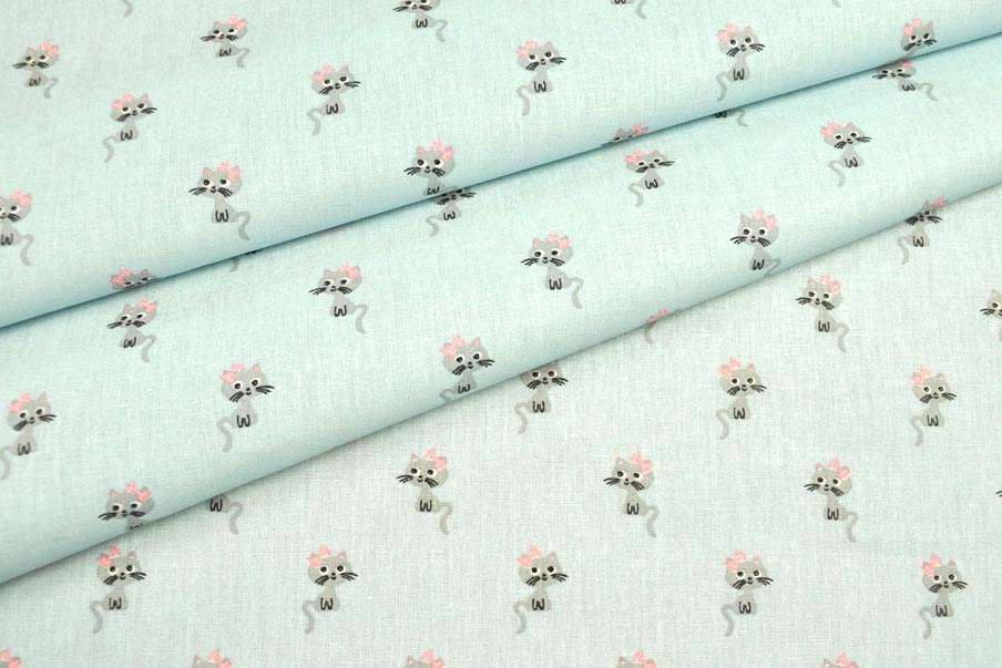 Baumwollstoff - Kätzchen 