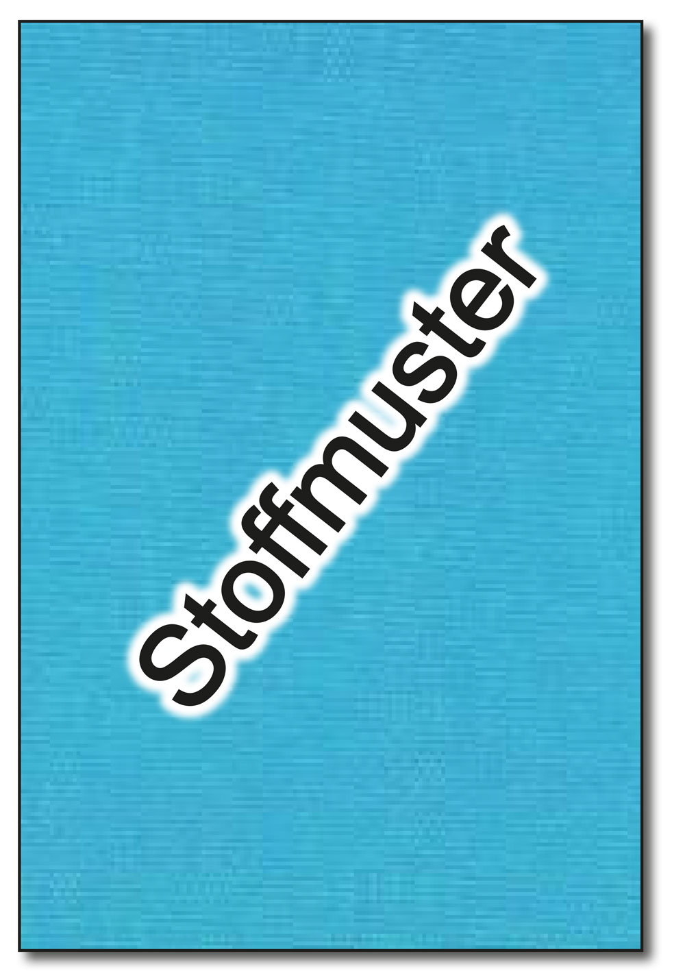 Stoffmuster: Markisenstoff 320 cm - Spain Sun - Uni - Türkis 