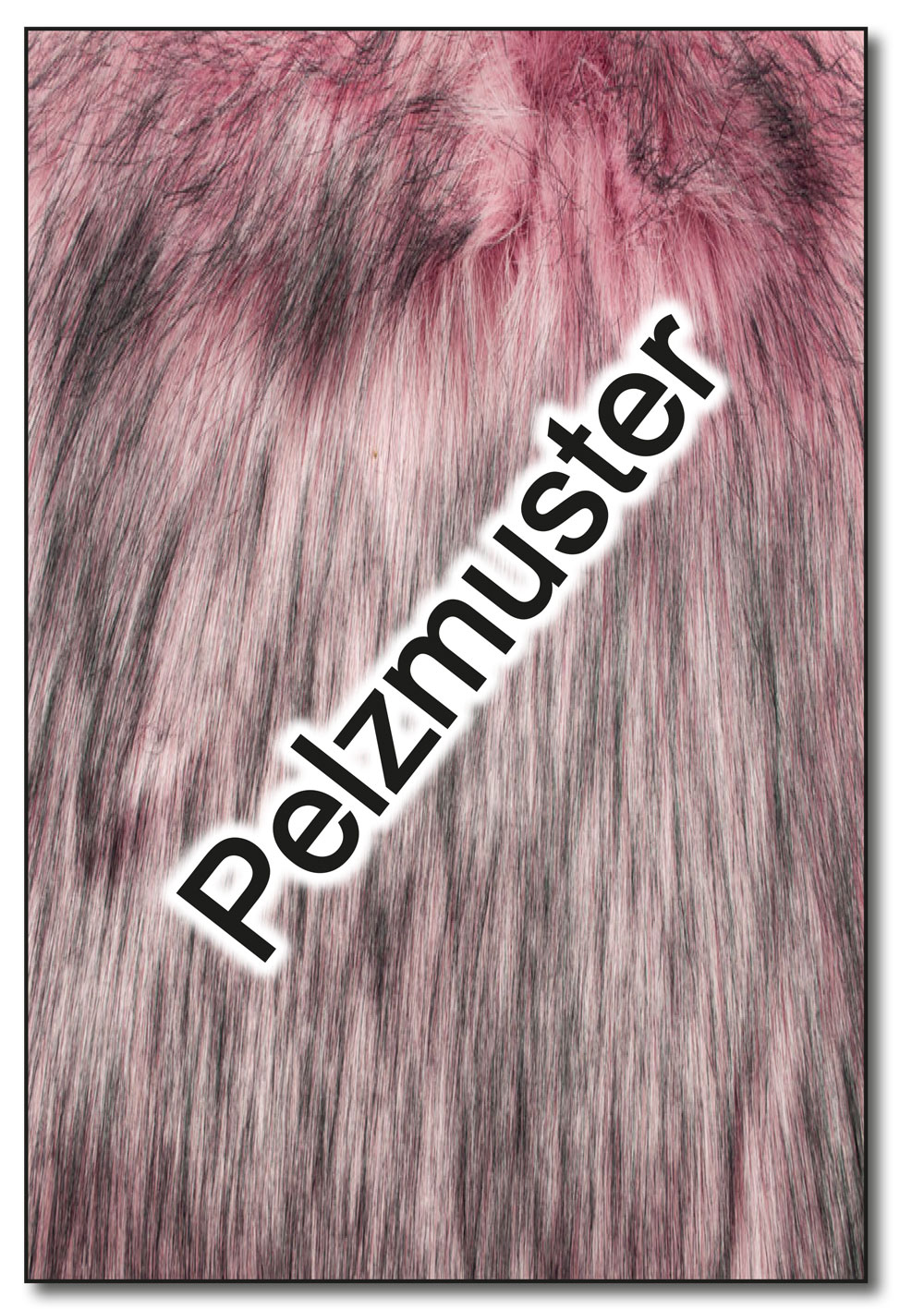 Pelzmuster: Pelz-Imitat Eisprinzessin 