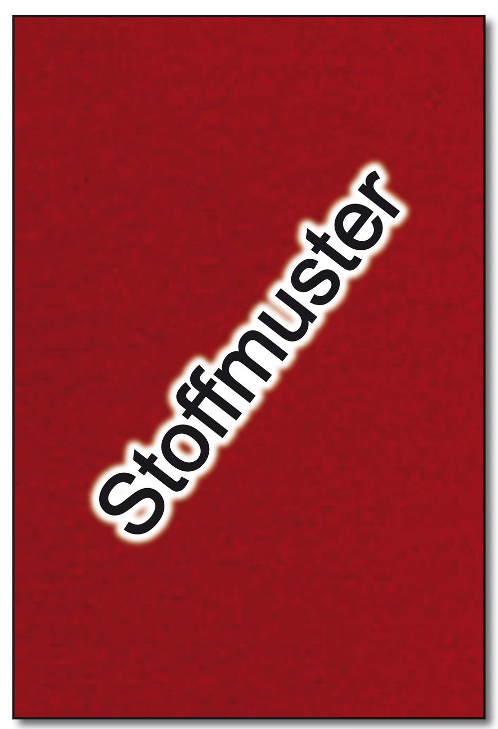 Stoffmuster: Wärmevorhangstoff Alaska - Rot 