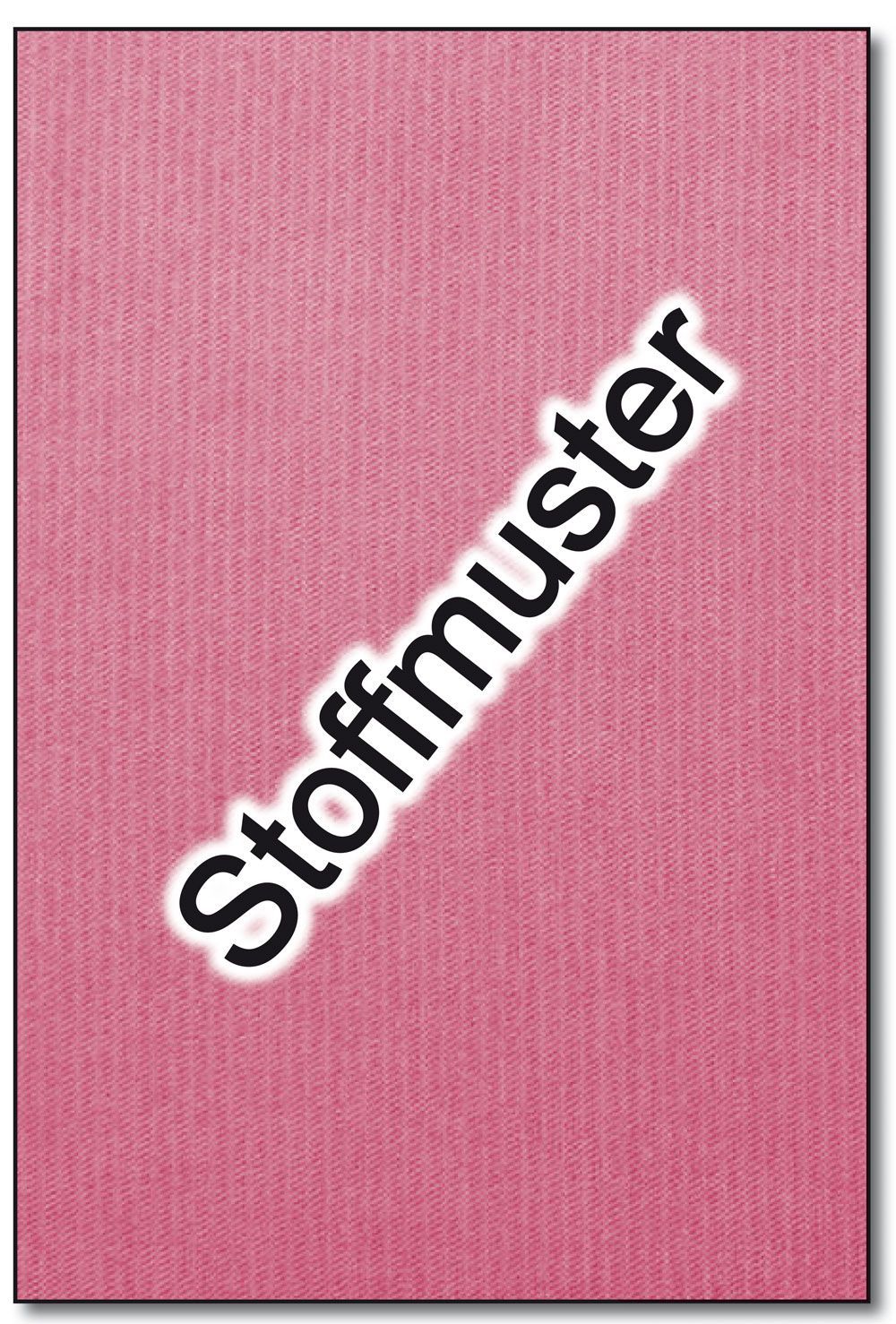 Stoffmuster: Möbelstoff deluxe - Happiness - Uni Rosa 