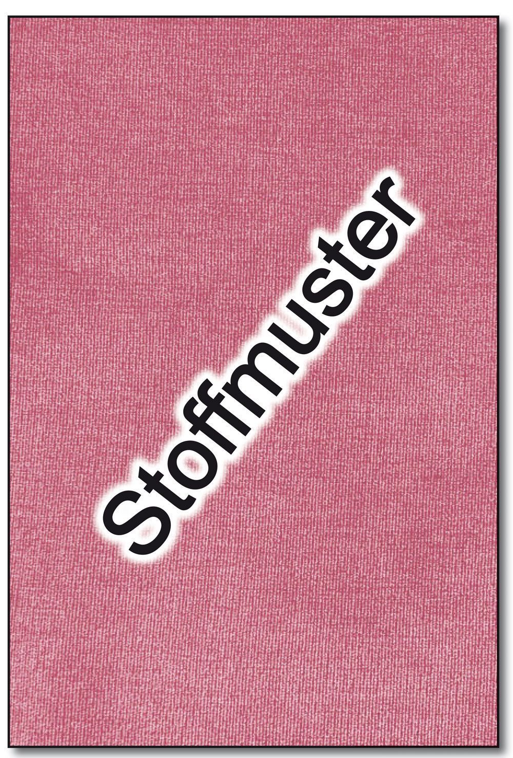 Stoffmuster: Möbelstoff deluxe - Romance - Uni Altrosa 