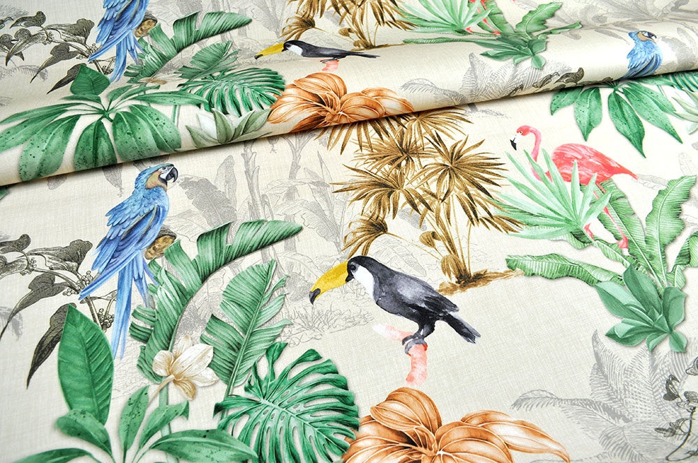 Outdoor-Stoff Dralon® - Tier-Insel 