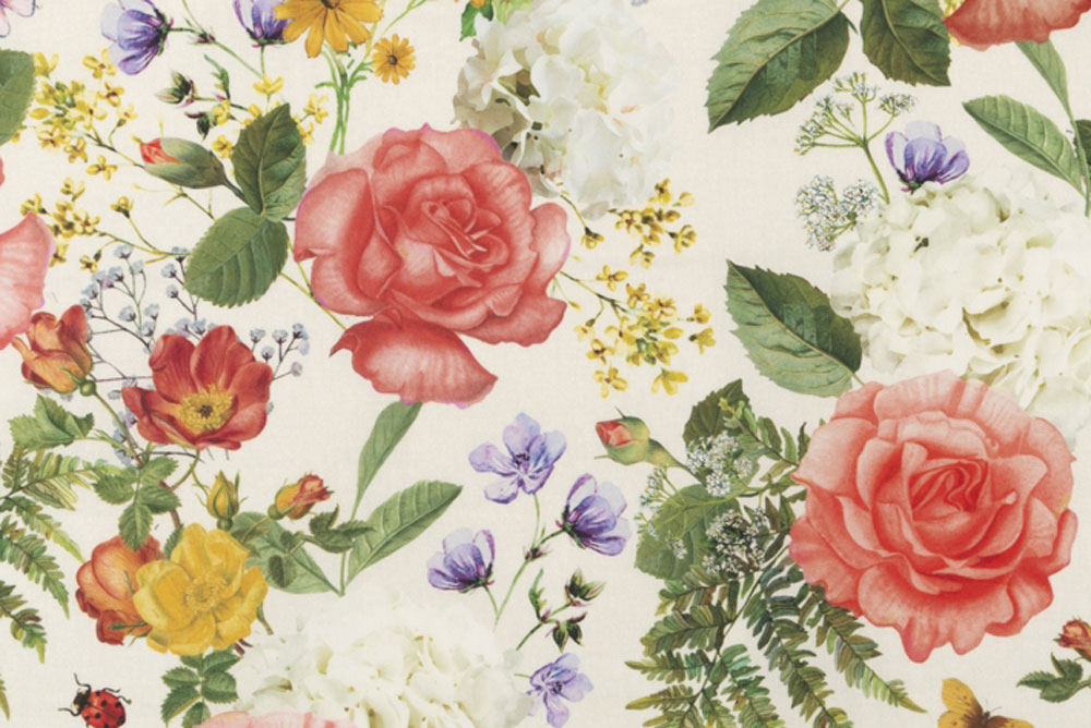 Outdoor-Stoff Dralon® - Rosenkavalier 