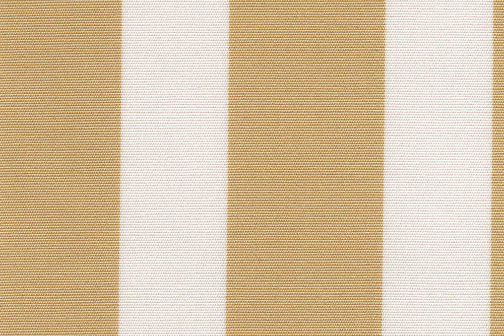 Liegestuhl-Stoff gesäumt - Streifen - 45 cm breit Creme/Beige