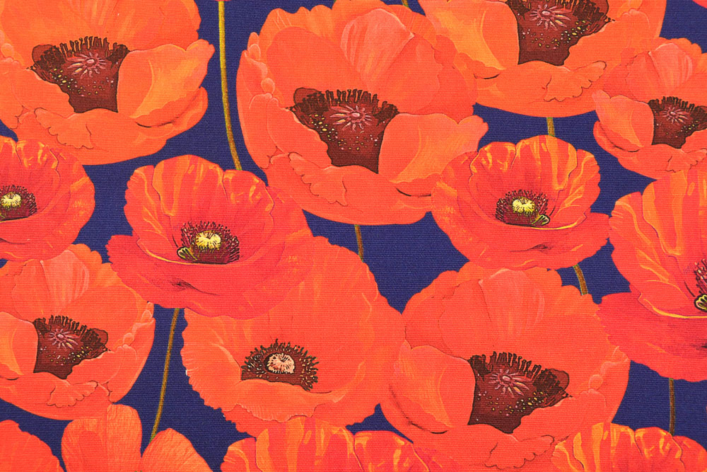 Outdoor-Stoff Dralon® - Klatschmohn 