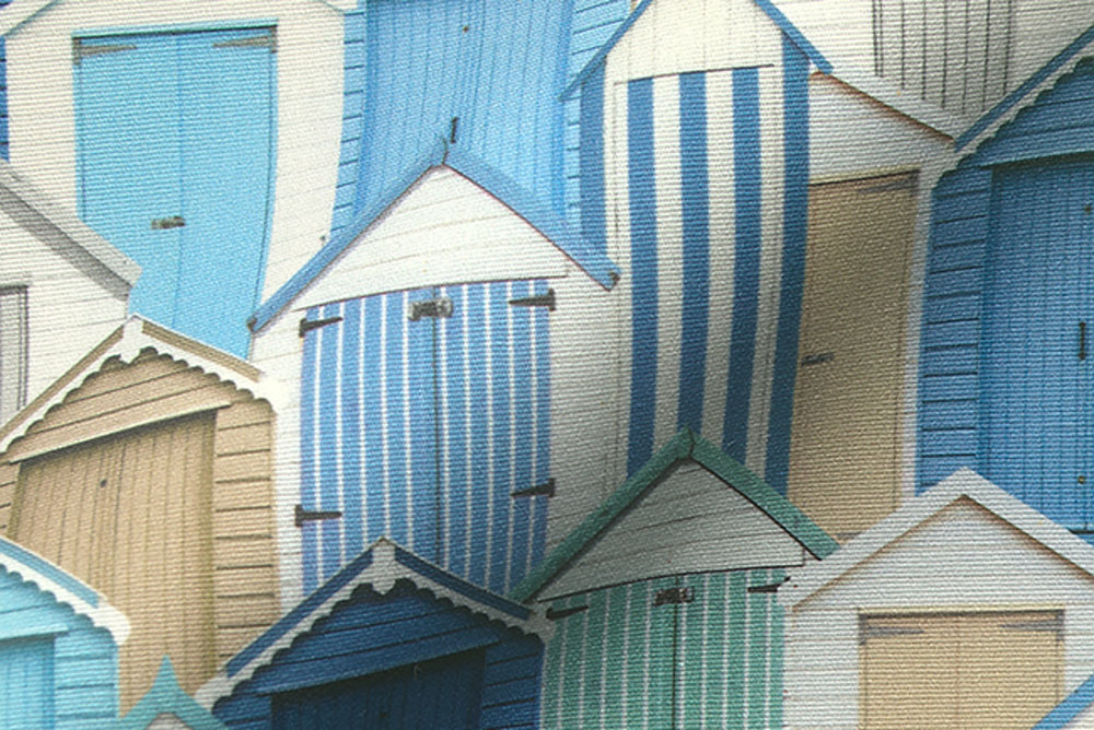 Outdoor-Stoff Dralon® - Digitaldruck - Beachhouse 