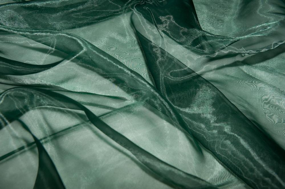 Organza Stoff - Tanne - 2,0 Meter 