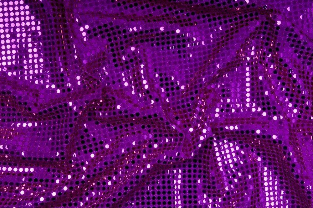 Pailletten Stoff Lila
