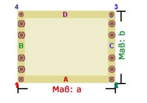 Fertig-Segeltuch Wind-/Sichtschutzgewebe - Rechteck - a: 117 x b: 140 cm 
