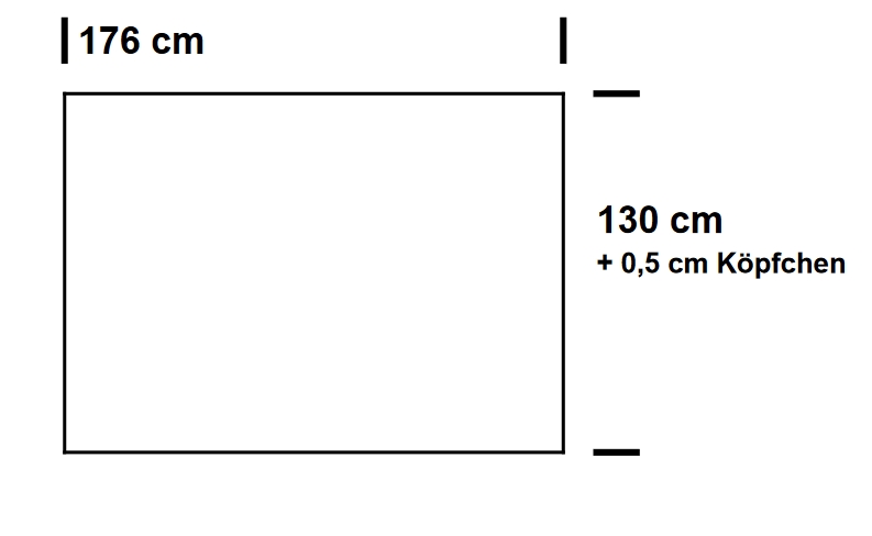 Fertig-Gardine linke + rechte Seite - Blackout - a: 176 x b: 130 cm - Aubergine 