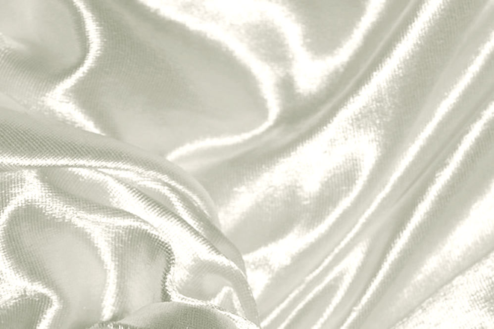 Samt Stoff - Creme - 1,0 Meter 