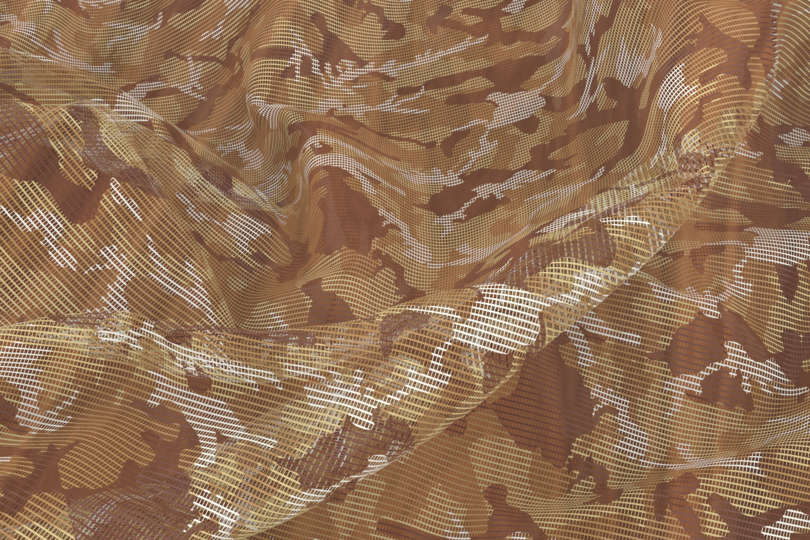 Moskitonetz-Stoff - Wüstentarn 