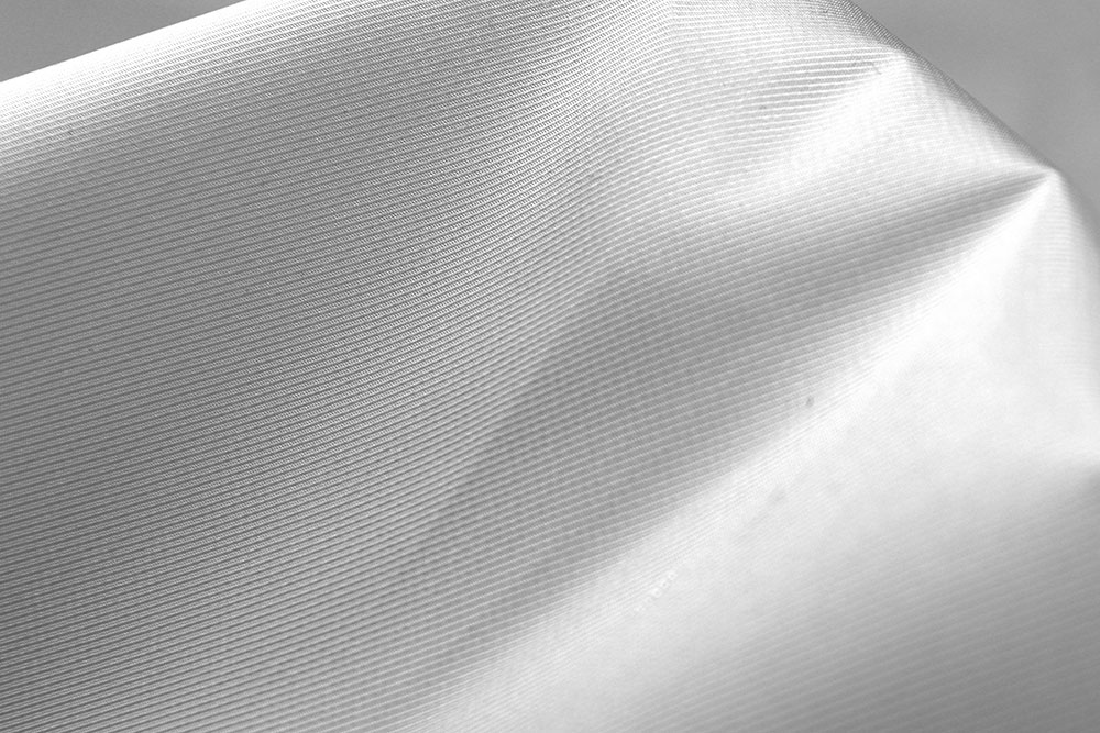 Satin - Diagonal - Weiß 