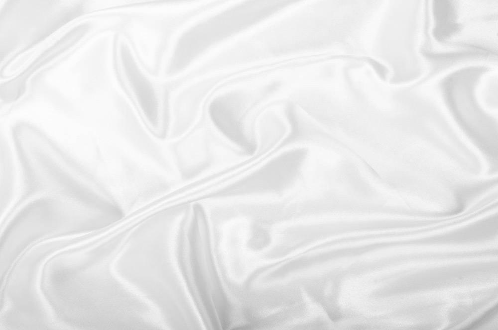 Braut-Satin - Weiß - 1,0 Meter 