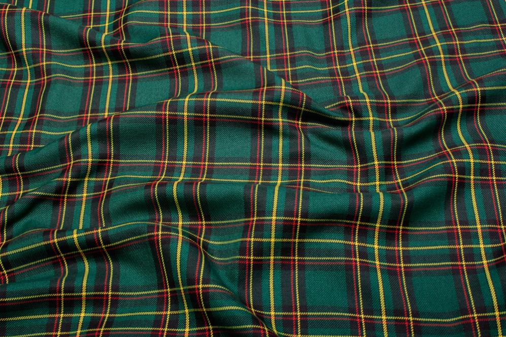 Schottenkaro Highlands - Grün - 1,0 Meter 