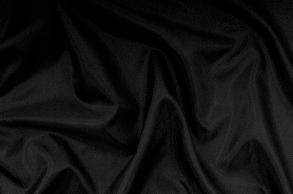 Futter Taft - Schwarz - 2,0 Meter 