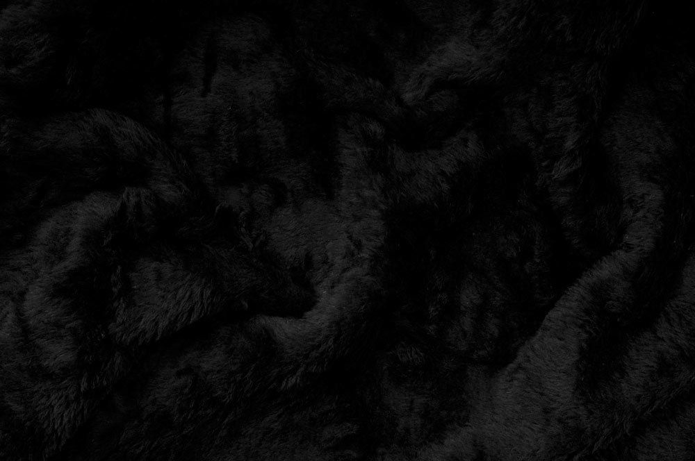 Flausch-Fell - Halloween - Schwarz 