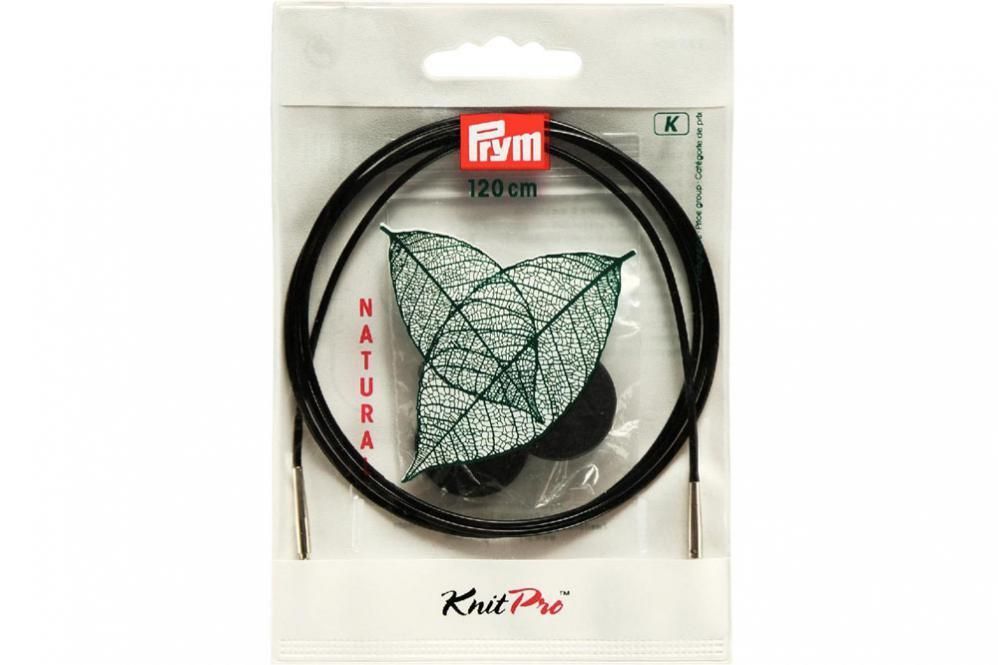 Seil und Zubehör für Rundstricknadel Prym 120 cm Natural 