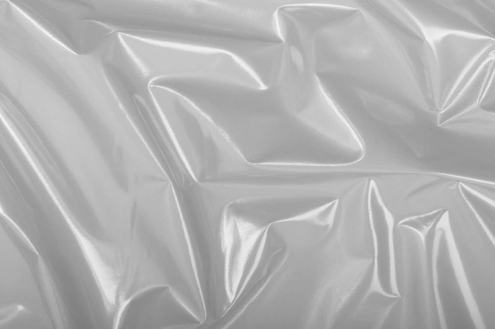 Lack-Stoff - Lacktex - Lackleder Silber