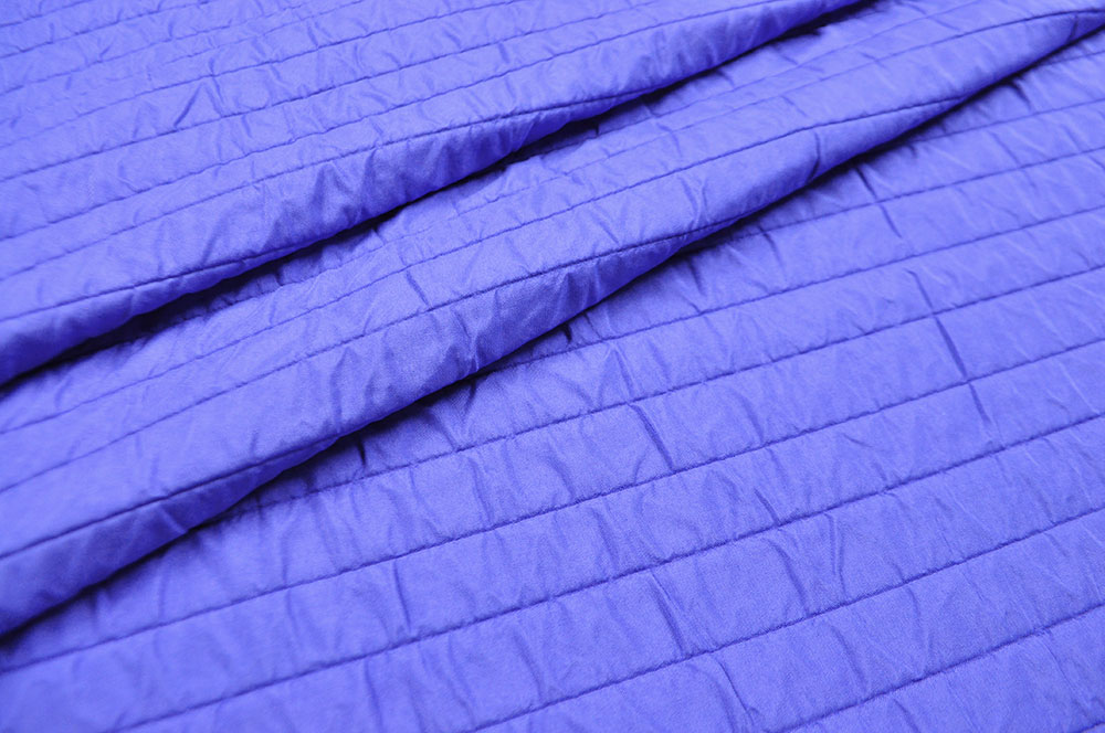 Steppstoff - Querstreifen - Lila 