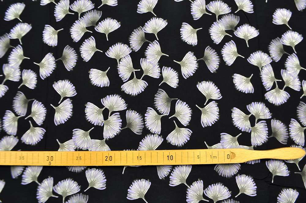 Blusenstoff - Ginkgo - 1,0 Meter 