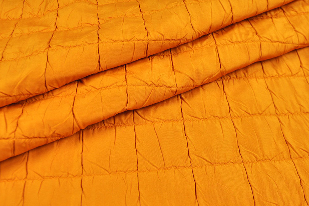 Steppstoff - Squares- Orange - 1,0 Meter 