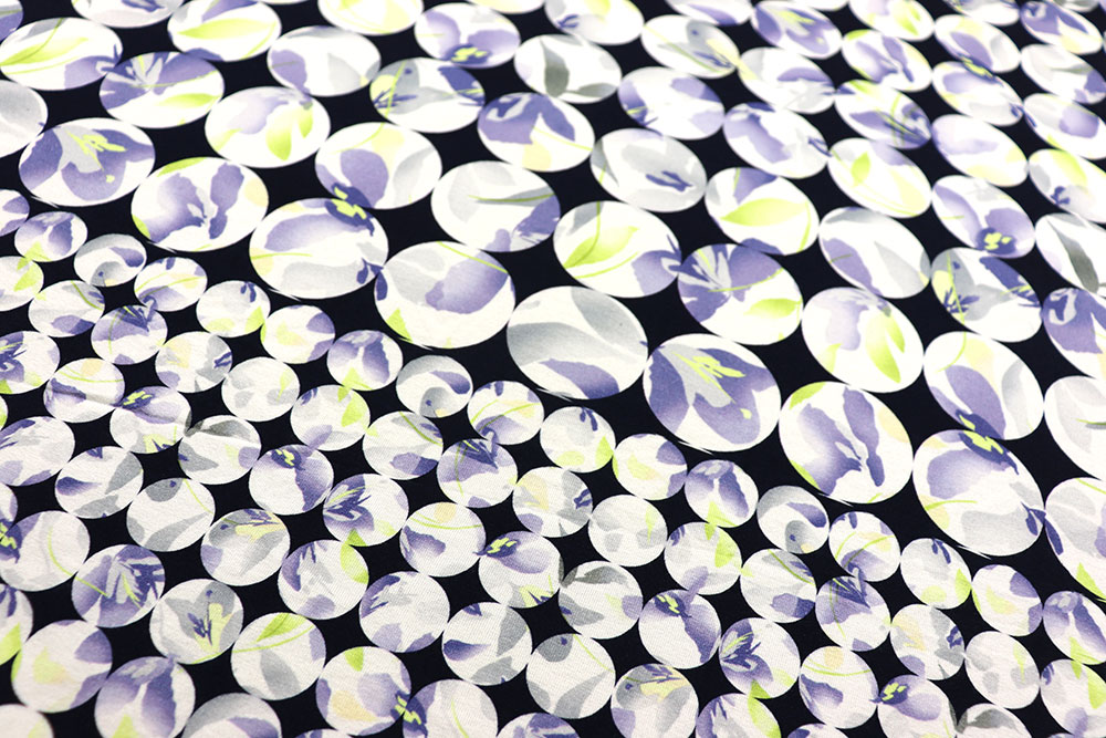 Viskose-Paneljersey - Looking Glasses 