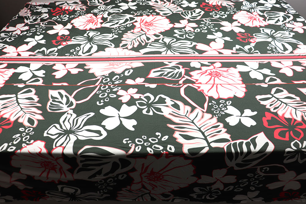 Viskose-Paneljersey - Fleurmara 