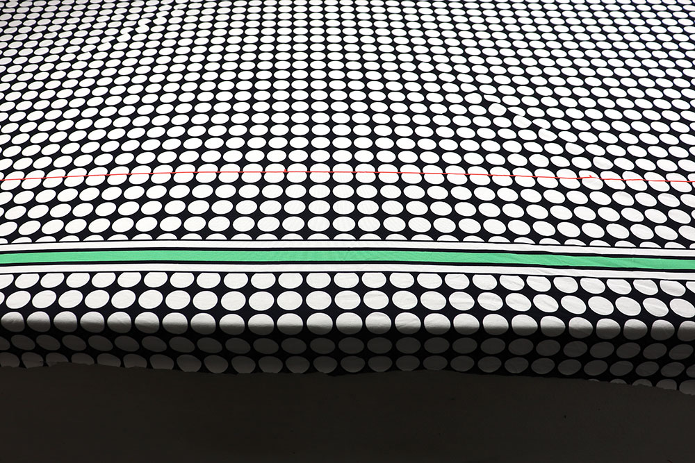 Viskose-Paneljersey - Thousand Dots 