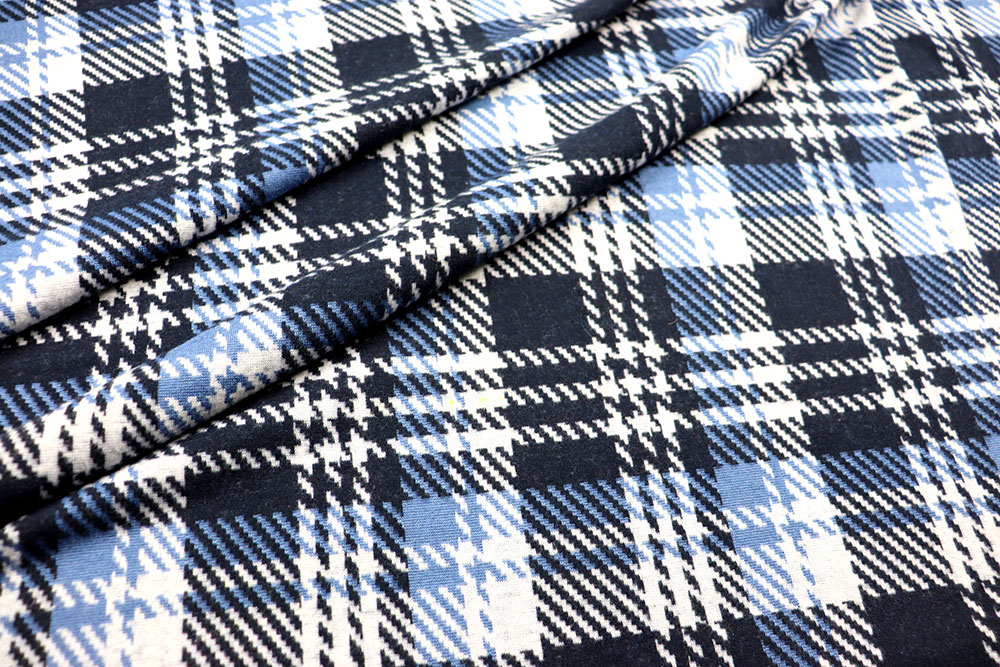 Fashion Flanell - Blue Checks 