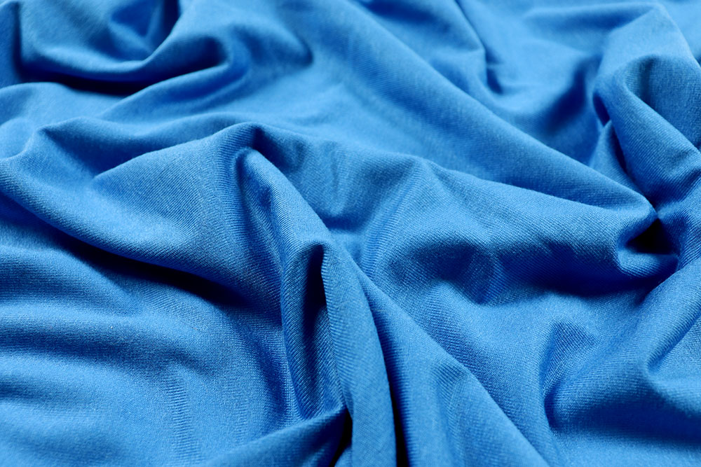 Viskosejersey - Ocean Blue 