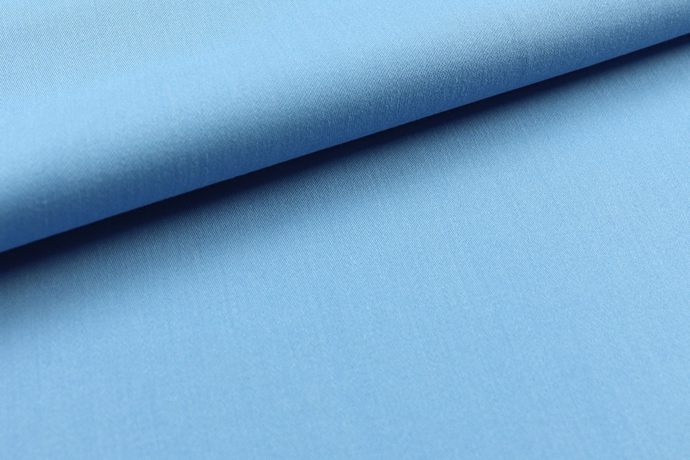 Baumwoll-Stretch - Himmelblau 