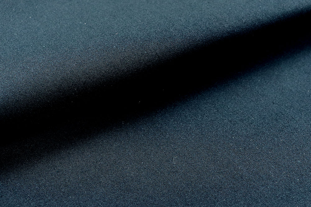 Baumwoll-Stretch - Nachtblau 