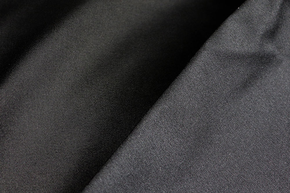 Hosenstoff Baumwollmix - Black 