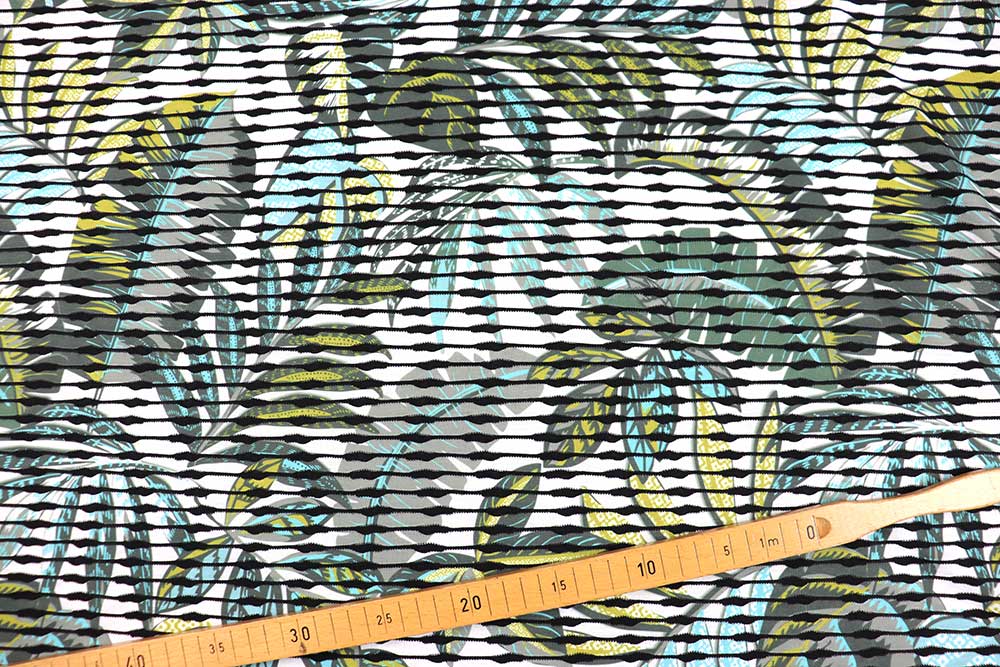 Bekleidungsstoff Structure - Jungle Wonder 
