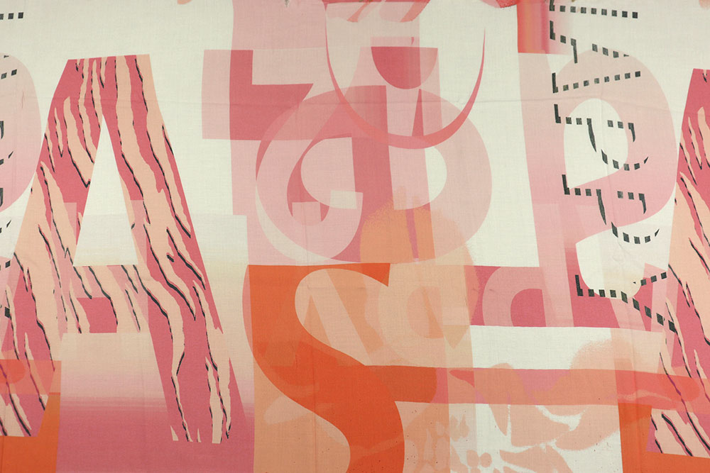 Viskosestoff leicht und transparent - Happy A 