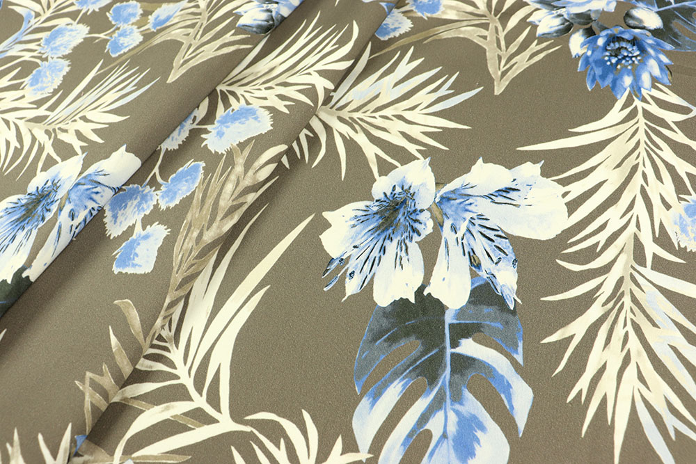 Baumwoll-Stretch - Bahama Fern 