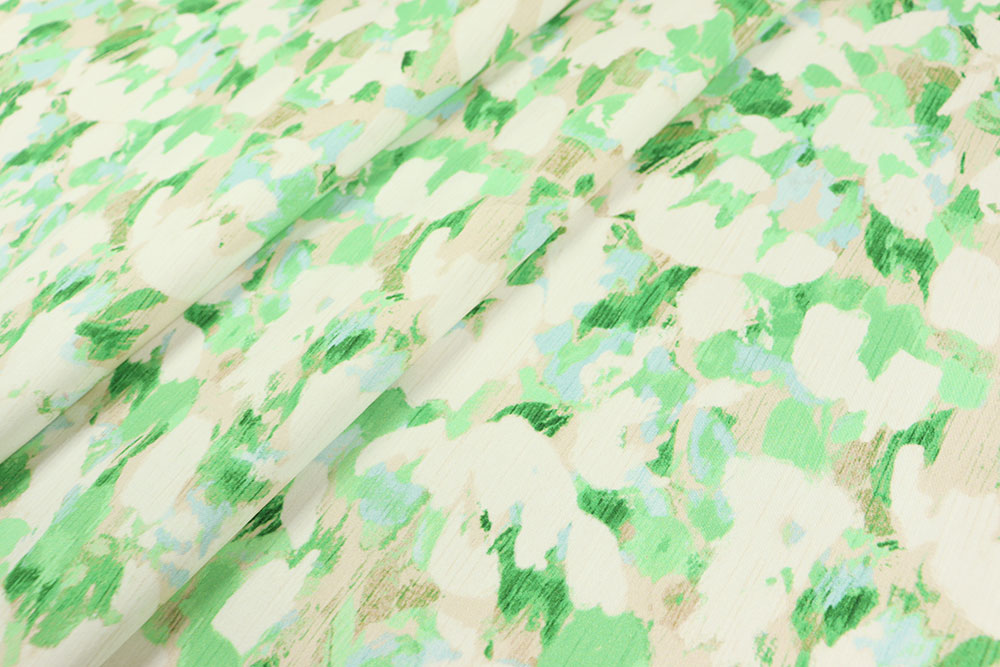 Baumwoll-Stretch - Green Summer 