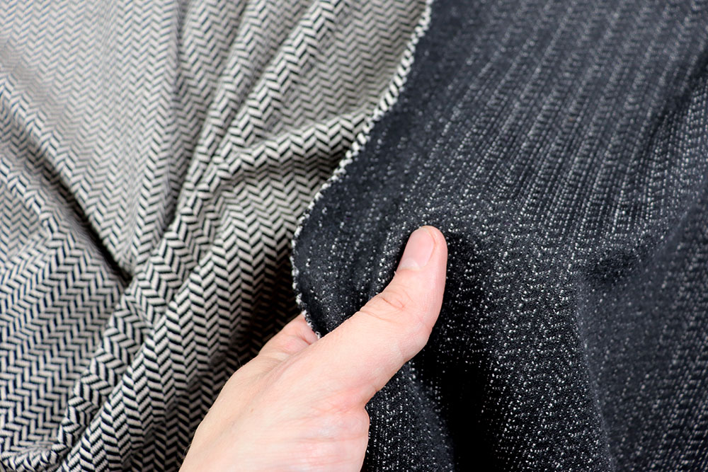 Mode-Jacquard - Fischgrät 