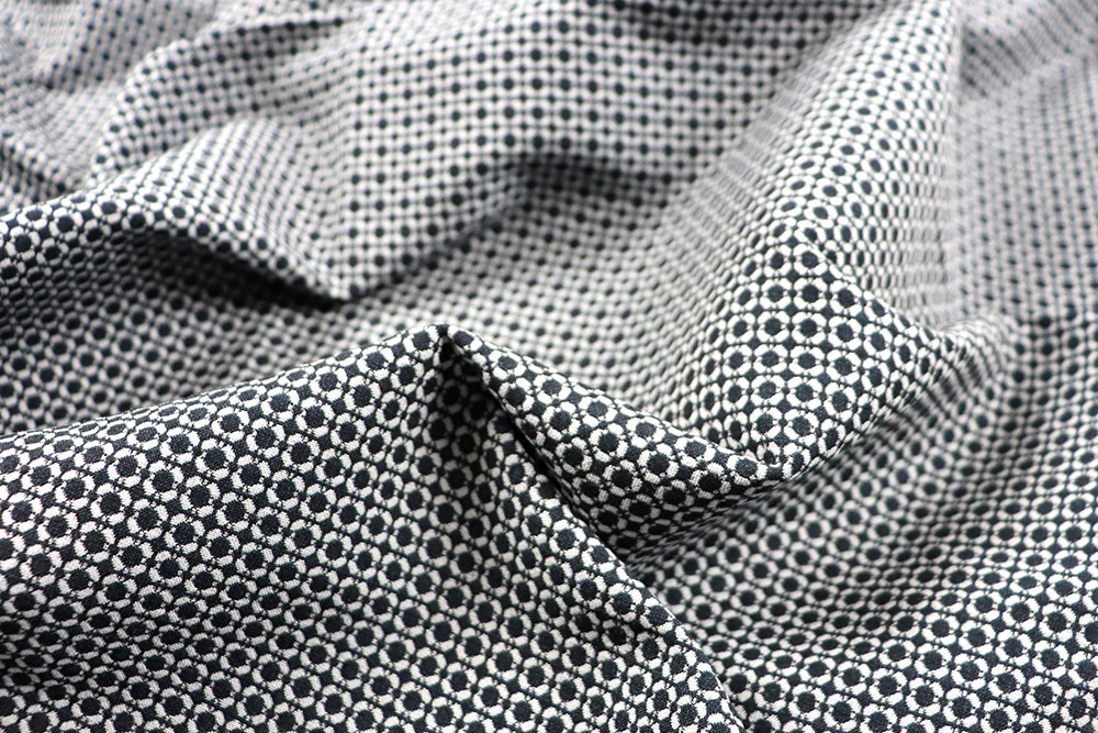 Jacquard - Baumwoll-Mix - Mini Circles 