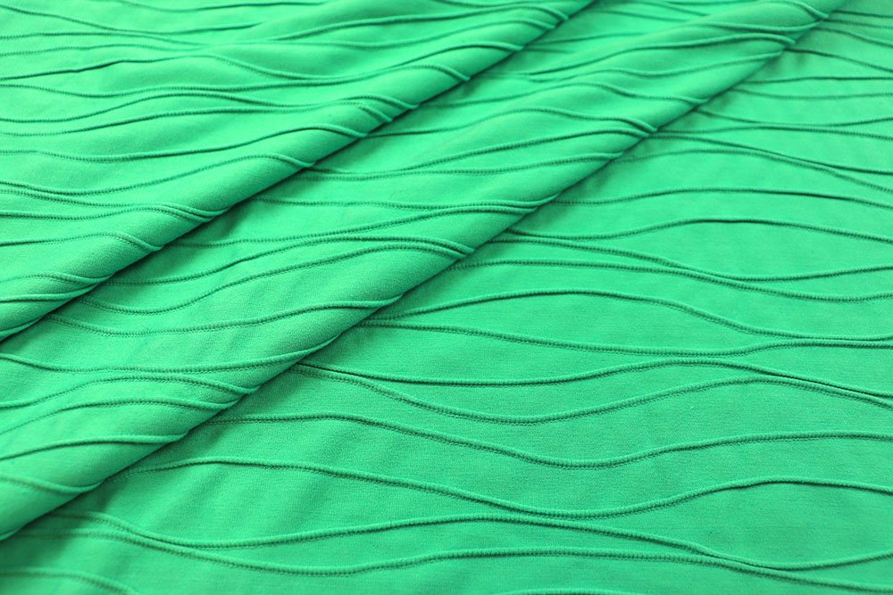 Strukturjersey - Green Waves 