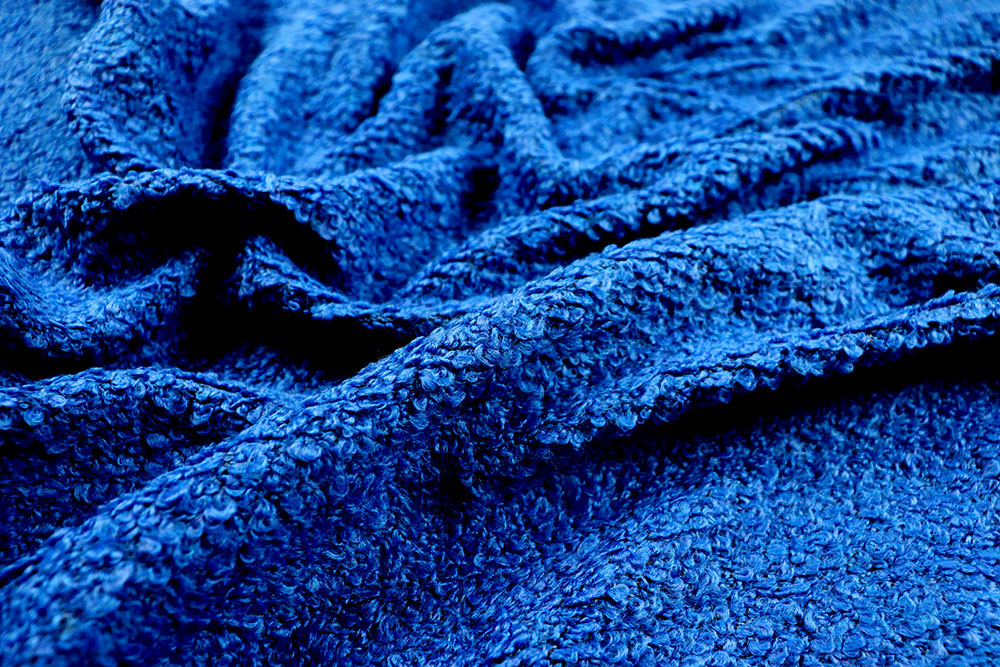 Bouclé-Mix - Royalblau 