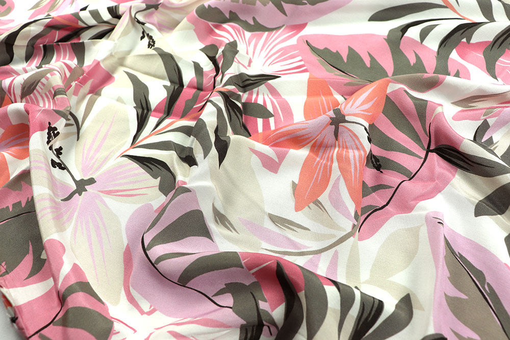 Viskosestoff - Miami Flowery 