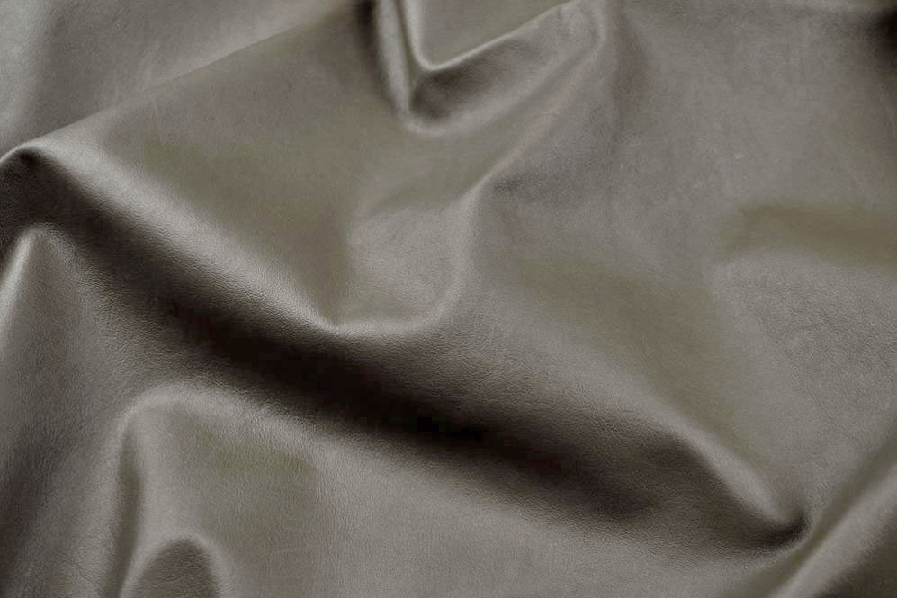 Echtleder-Haut Texas - Haut ab 0,5 qm - Graubraun 