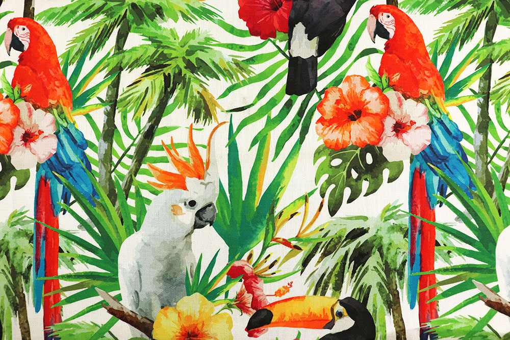 Dekostoff Jersey Stoff Dschungel Dekostoff Gobelin Leoparden Im