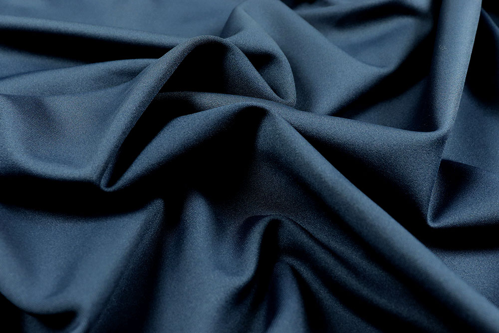 Tanzkleiderstoff - Nachtblau - B-Ware - 1,0 Meter 