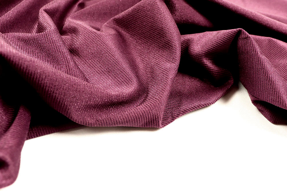 Tanzkleiderstoff glänzend - Bordeaux 